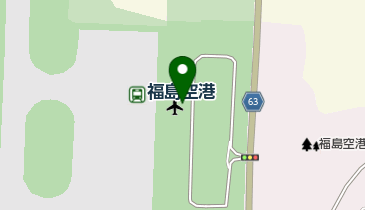 福島空港 トイレの地図画像