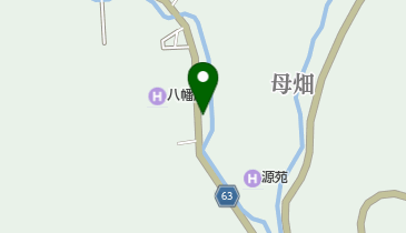 八幡屋旅館 トイレの地図画像