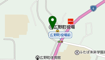 広野町役場 トイレの地図画像