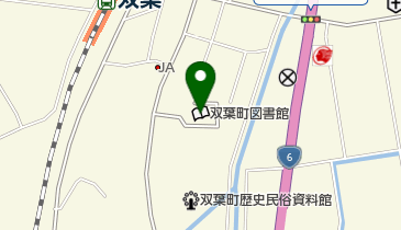 双葉町図書館 トイレの地図画像