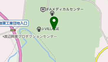 J-ヴィレッジ トイレの地図画像