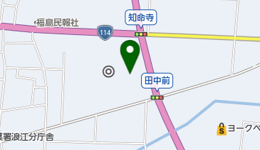 まるまつ 浪江店 トイレの地図画像