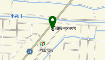 立谷病院 トイレの地図画像