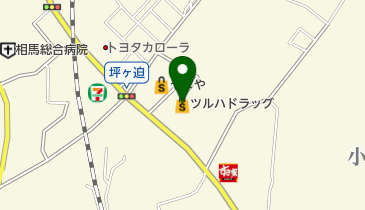 ツルハドラッグ 相馬店 トイレの地図画像