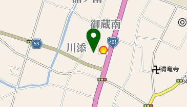会津信用金庫 高田支店 トイレの地図画像
