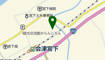 会津みどり農業協同組合 三島総合支店 トイレの地図画像