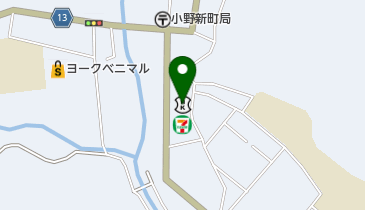 東邦銀行 小野支店 トイレの地図画像