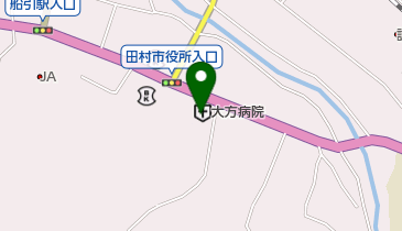 真仁会 大方病院 トイレの地図画像