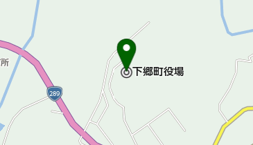 下郷町役場 トイレの地図画像