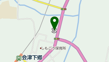東邦銀行 会津下郷支店 トイレの地図画像