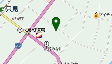 只見地区センター トイレの地図画像