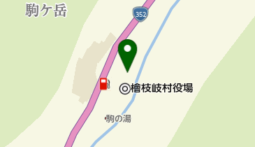 檜枝岐村公民館 トイレの地図画像