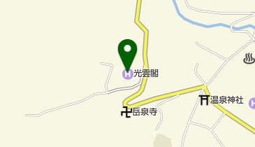 ホテル光雲閣 トイレの地図画像