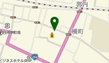 白河調剤薬局 トイレの地図画像