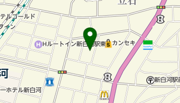 サンデンタルクリニック 三瓶歯科 トイレの地図画像