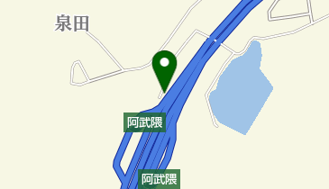 阿武隈パーキングエリア 上り線 トイレの地図画像