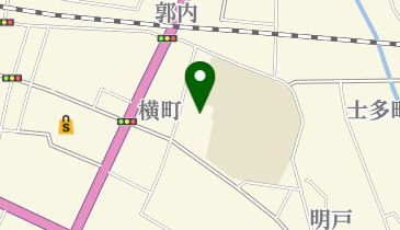 白河第三市民体育館 トイレの地図画像