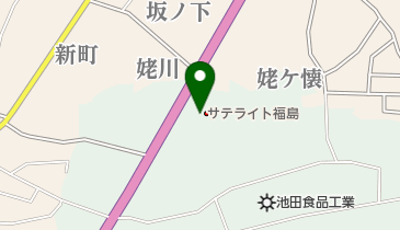 サテライト福島 トイレの地図画像