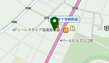 久津医院 トイレの地図画像