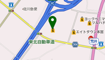 ダイユーエイト 本宮店 トイレの地図画像