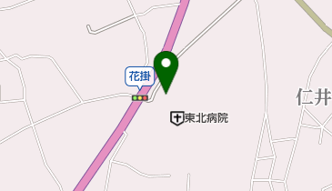 落合会東北病院 トイレの地図画像