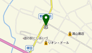 会津信用金庫 西会津支店 トイレの地図画像