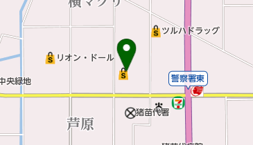 ヨークベニマル 猪苗代店 トイレの地図画像