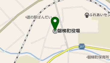 磐梯町役場 トイレの地図画像