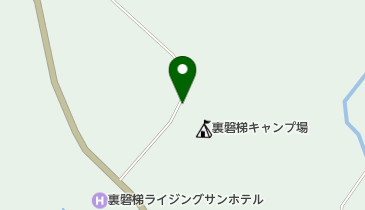 休暇村 磐梯高原キャンプ場 トイレの地図画像
