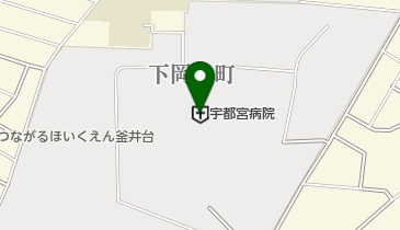 国立病院機構 宇都宮病院 トイレの地図画像
