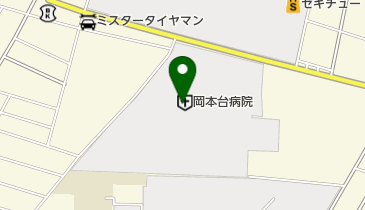 県立岡本台病院 トイレの地図画像