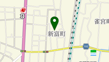 宇都宮市雀の宮作業所 トイレの地図画像