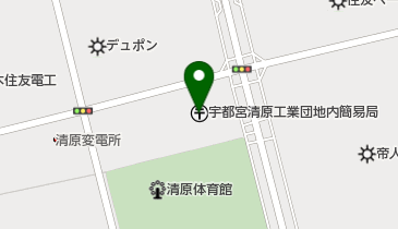 清原工業団地管理センター トイレの地図画像