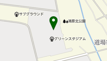 栃木県グリーンスタジアム トイレの地図画像