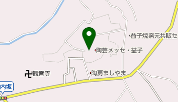陶芸メッセ益子 トイレの地図画像