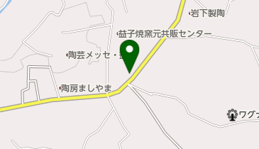 益子焼窯元共販センター トイレの地図画像