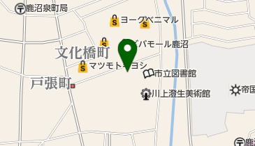 鹿沼公共職業安定所 トイレの地図画像