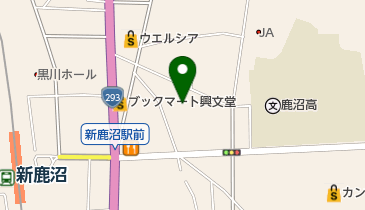 鹿沼市社会福祉協議会 トイレの地図画像