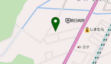 朝日病院 トイレの地図画像