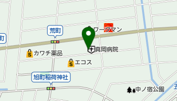 真岡病院 トイレの地図画像