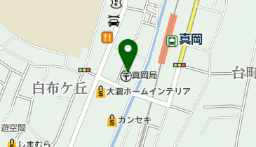 真岡郵便局 トイレの地図画像