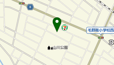 足利市毛野体育館 トイレの地図画像