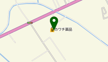 カワチ薬品 大田原南店 トイレの地図画像