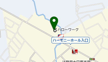 大田原公共職業安定所 トイレの地図画像