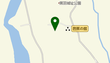 大田原市黒羽芭蕉の館 トイレの地図画像