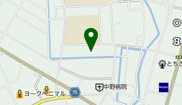 栃木市役所 トイレの地図画像