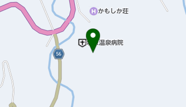 栃木県医師会温泉研究所附属塩原病院 トイレの地図画像