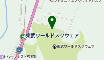 東武ワールドスクウェア トイレの地図画像