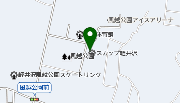 スカップ軽井沢 トイレの地図画像