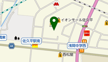 佐久勤労者福祉センター トイレの地図画像